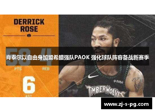 肖泰尔以自由身加盟希腊强队PAOK 强化球队阵容备战新赛季 肖泰尔以自由身加盟希腊强队PAOK 强化球队阵容备战新赛季